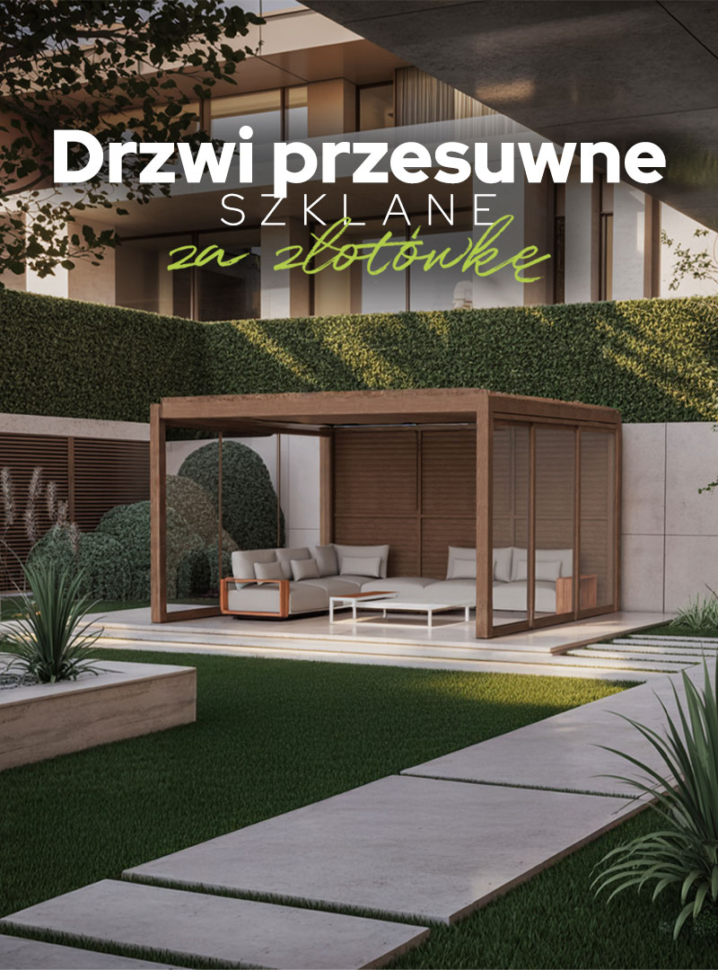 Drzwi przesuwne za 1zł